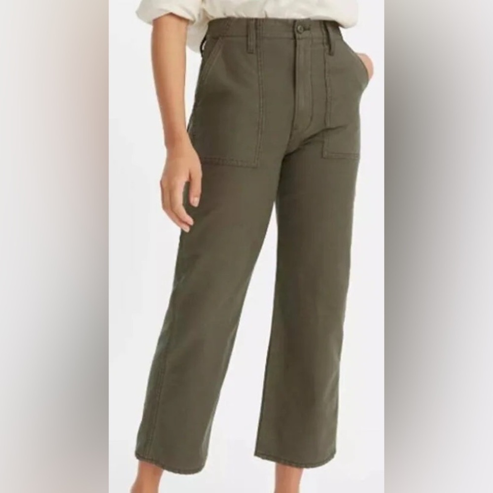 Levi’s Ribcage utility wide leg pants size 28X29 - Picture 1 of 10